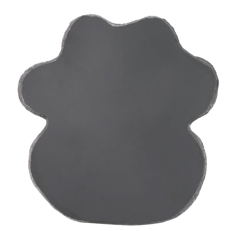 CMS Paw Print Pet Memorial Stone, Engraved Garden Grave Marker